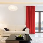 Red-Curtain-for-white wall