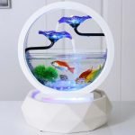 Round and hollow Fish tank