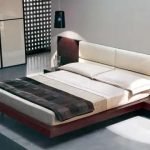 Sleek and Stylish Look floating bed design