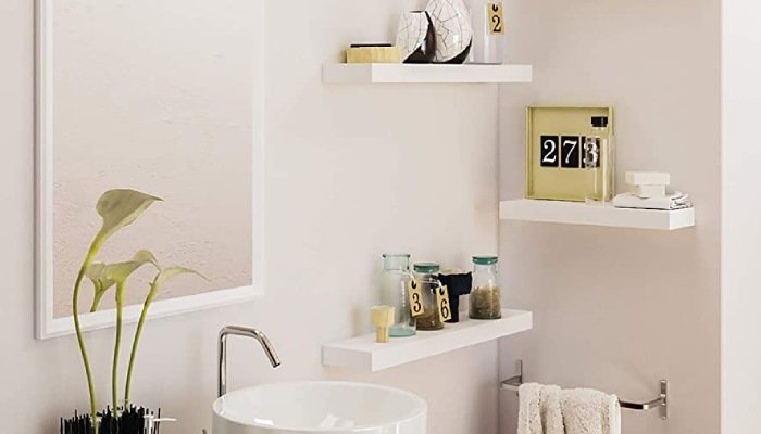 Vanity Floating Shelves