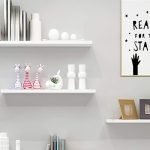 White-floating-shelves
