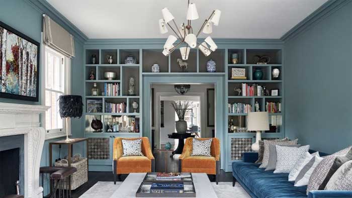 chandelier living room ideas