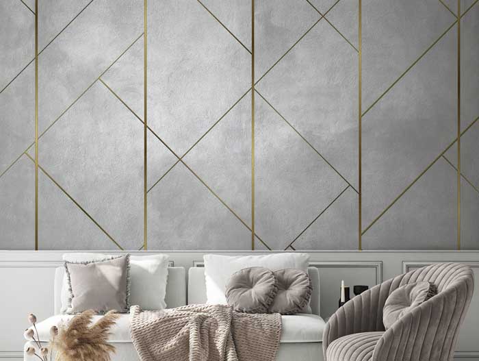 geometric pvc wall panels designs bedroom