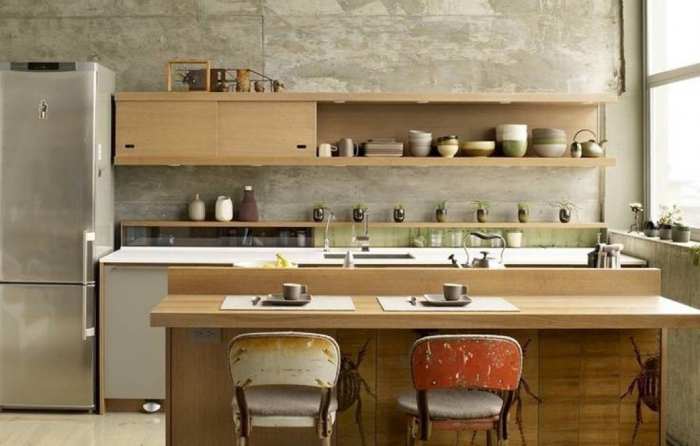 Classical touches for asian kitchen design