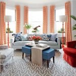 Combination of Curtains for corner window