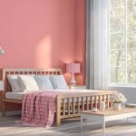 Coral Choice for Girl’s Bedroom