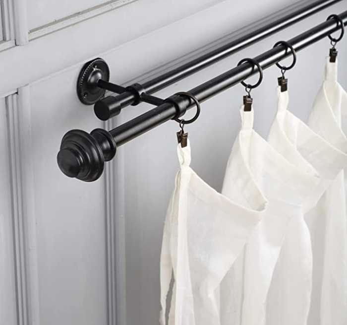 Corner Window Curtain Rod