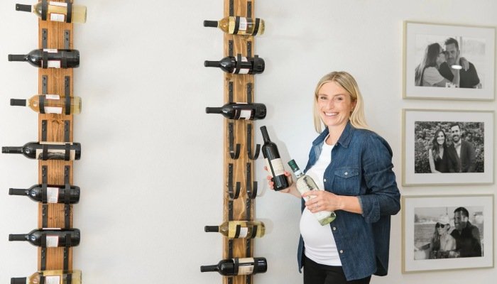 DIY Wine Rack