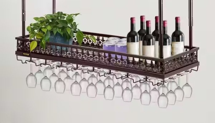 Wine glass rack