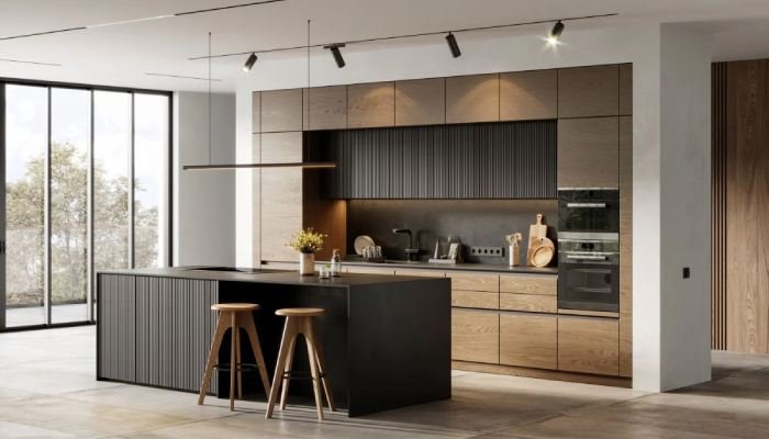 Wooden-Kitchen-Showcase