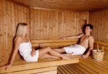 home sauna-relaxing