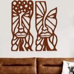wall hanging-wooden wall