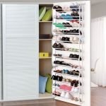 wall mounted shoe door