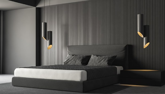 Black Bedroom Design