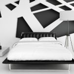 Black and White Bedroom design