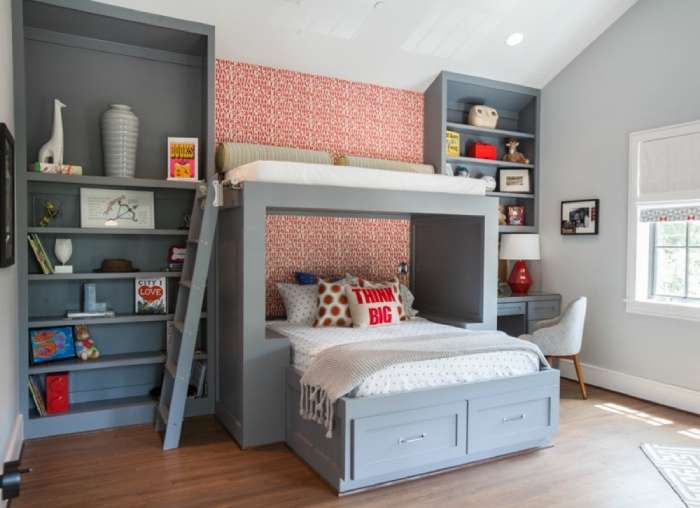 Gray bedroom colours for boys