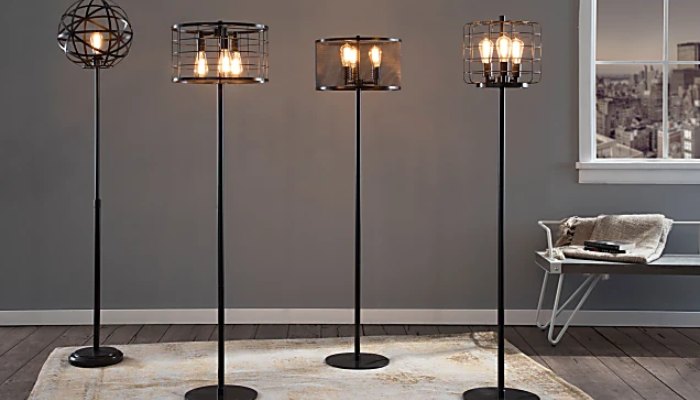 Industrial Floor Lamps