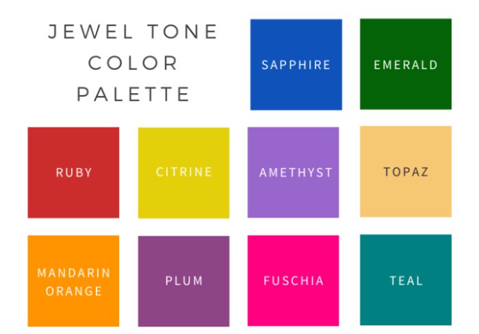 Jewel Tone Paint Colors