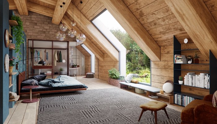 Modern Cozy Cabin design