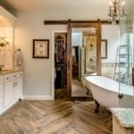 Reflect sliding barn door