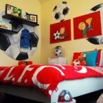 Sports bedroom for boys