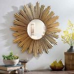 Sunburst mirrors