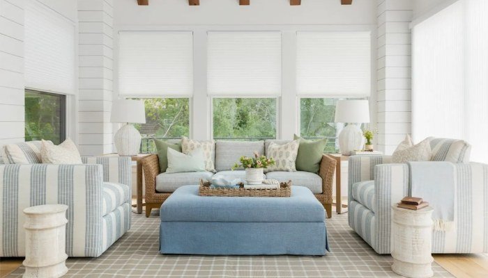 Sunroom decorative design