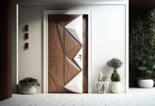 Wooden door design