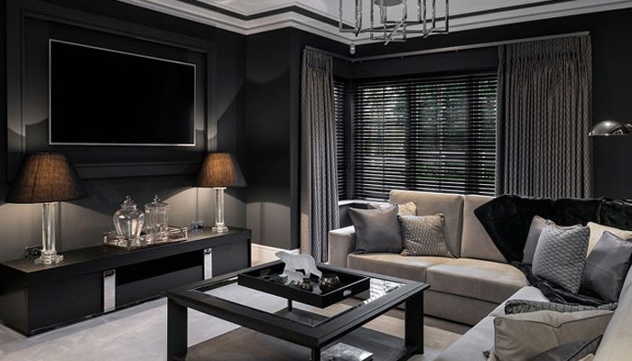 Applications of Black Trim in House Interiors
