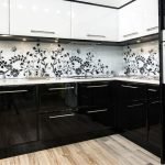 Black and White Kitchen Elements