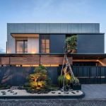 Blacked Out House