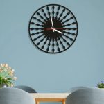 Round shaped wall clock