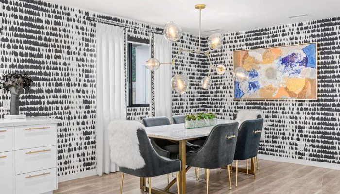 The Power of Wallpaper in Dining Rooms