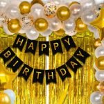 Top Foil Curtain Backdrop Birthday Ideas
