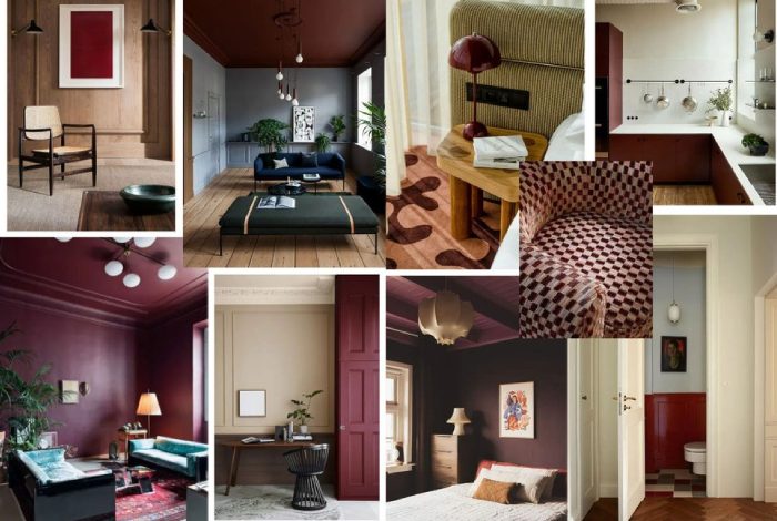 Using Burgundy in Home Decor