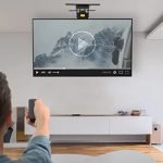 Wall-Mounted TV