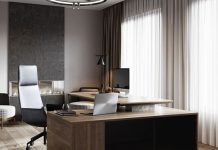 office curtain design ideas