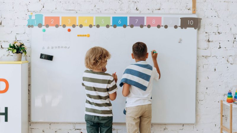 Chalkboard or Whiteboard Wall_ Creativity Meets Organization
