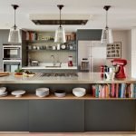 Fashionable Open Shelving