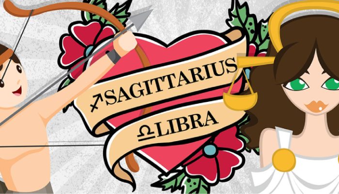 Libra and Sagittarius as Friends