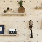 Versatile Pegboard Wall Rack