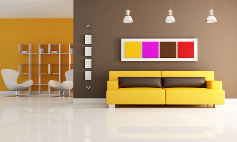 Colours for different places in your home