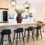 Different types of high stools for the kitchen