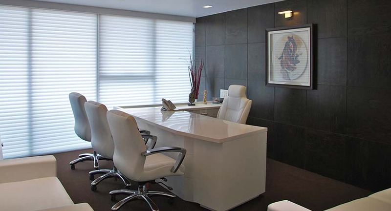 Interiors of boss office cabin designs