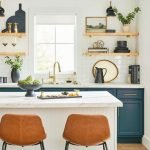 Kitchen stool for cooking and for elevating the look