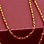 Rudraksha Gold Mala Designs and Gold Chain for Males