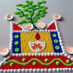 Tulsi Vivah Rangoli Designs
