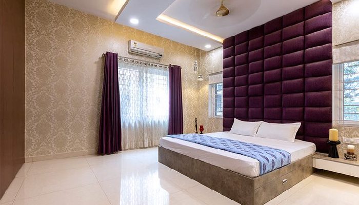 Middle class Indian bedroom design idea