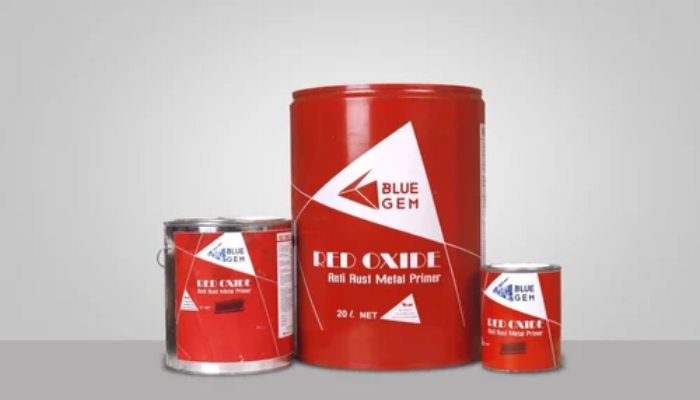 Asian Prime Paints RED oxide Metal Primer.