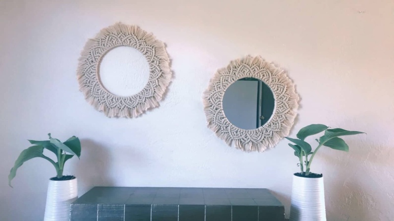 Macrame-wall-mirror